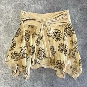 Tempted Hearts Y2k Fairy Asymmetrical Mini Skirt